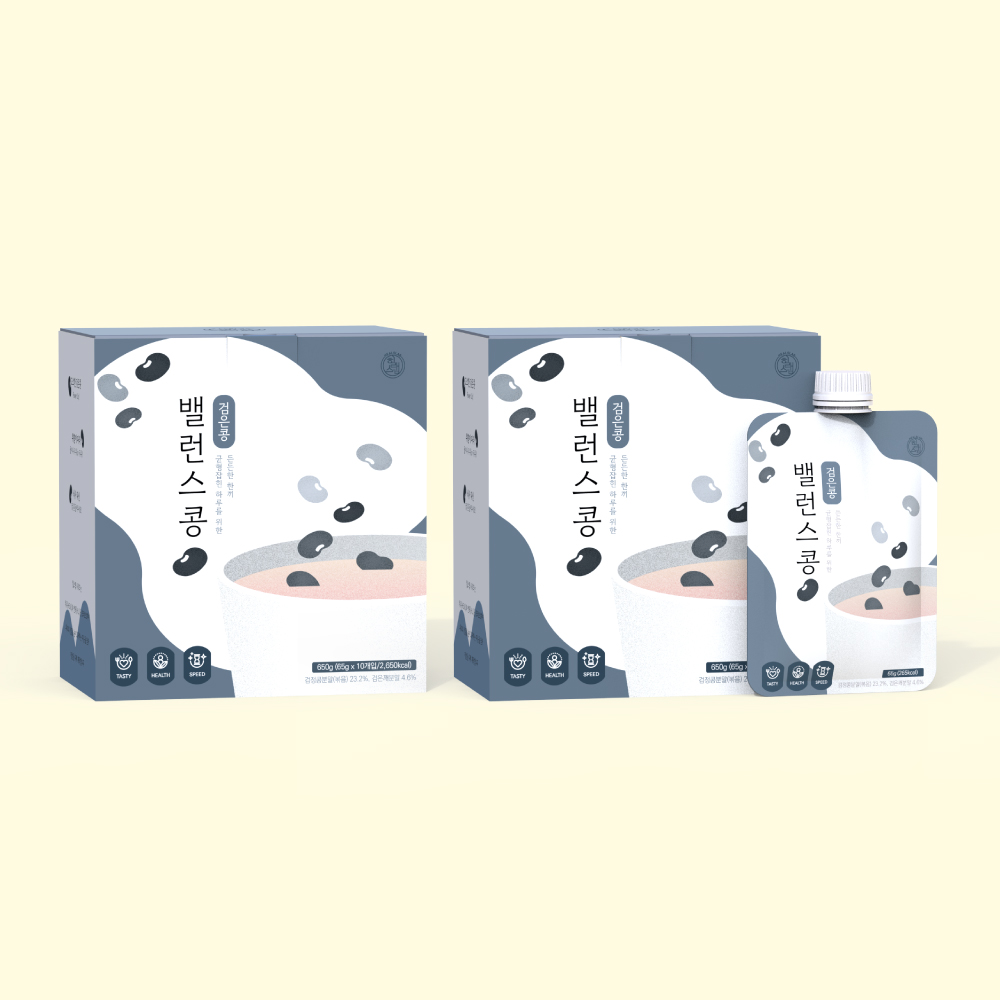 힐스랩 밸런스콩 검은콩+흰콩 20개입 20%할인 아침 식사대용... 선식 곡물 검은콩 귀리 한끼대용 쉐이크 65g x 20개입 : 힐스랩 HealsLab