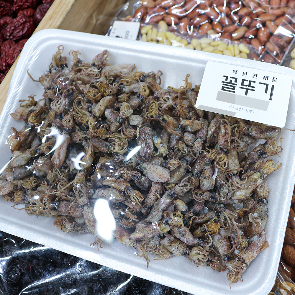 [부천시 배달] 국내산 여수 꼴뚜기 140g [원종 복된건어물] : 동네시장 장보기