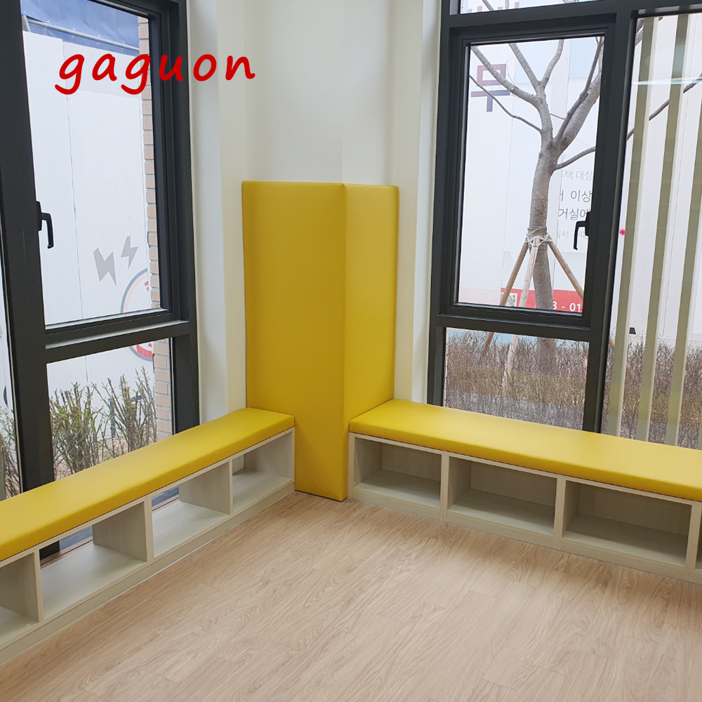 방화동주민센터 제작 맞춤 붙박이 관공서 휴게실 납품 : 가구온