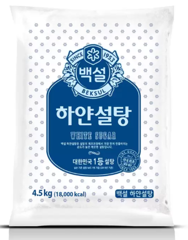 백설 백설탕 흰설탕 자일로스 설탕 자이설탕 탕후루 : 엠제이닷컴