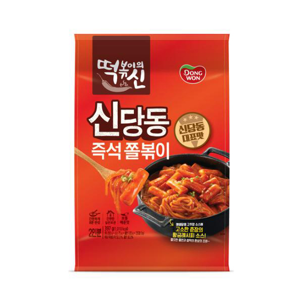 동원 떡볶이의신 신당동 즉석쫄볶이 397g X 10개 (41677) : N정품쇼핑몰