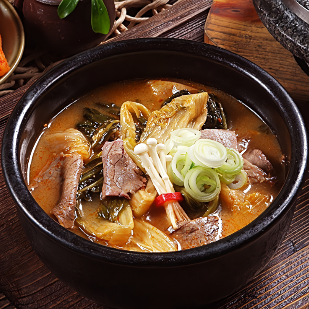 장터얼큰소고기국밥 600g 4팩 : good푸드