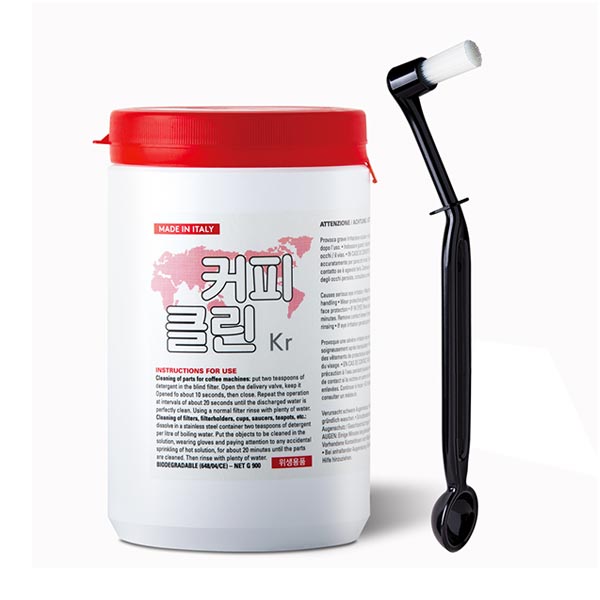 커피클린 커피머신 세정제 900g (사은품 / 누보 실리콘 바스켓 필터) : 선더버드