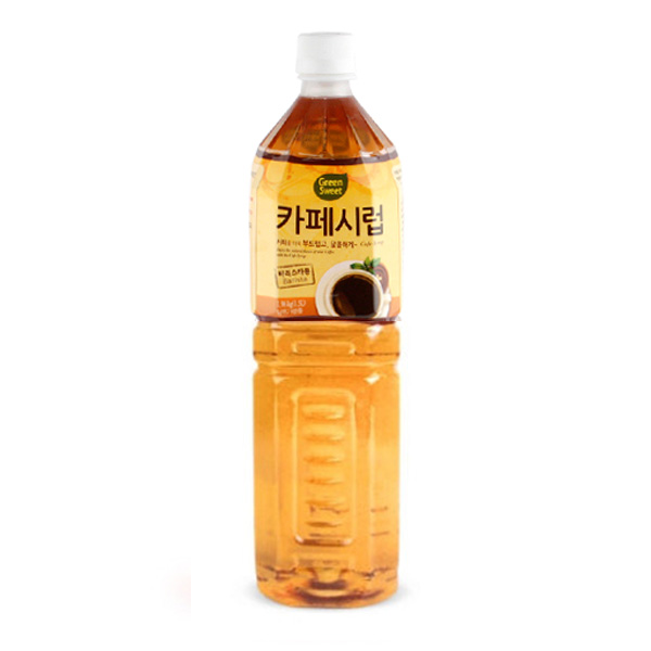 대상 카페시럽 1.5L  커피시럽/설탕시럽 : 커피다나와