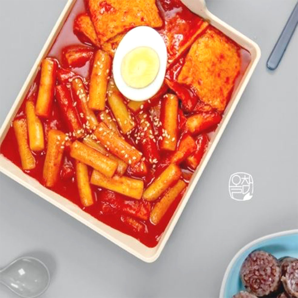 안매운 옛날 국물떡볶이 간단한 빨간 학교앞 밀떡뽁이 맛있는 어린이간식 : dante38