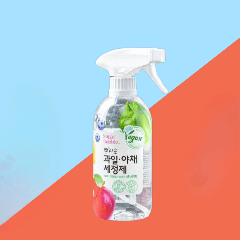 슈가버블 다목적클리너 주방세제 과일야채 세정제 500mL : 보라리빙