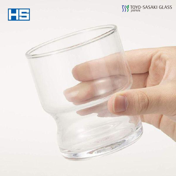 일본 토요사사키/HS 파인클리어 스택 퍼브 텀블러 245ml/스태킹 가능/술잔/유리잔 : 재팬코코