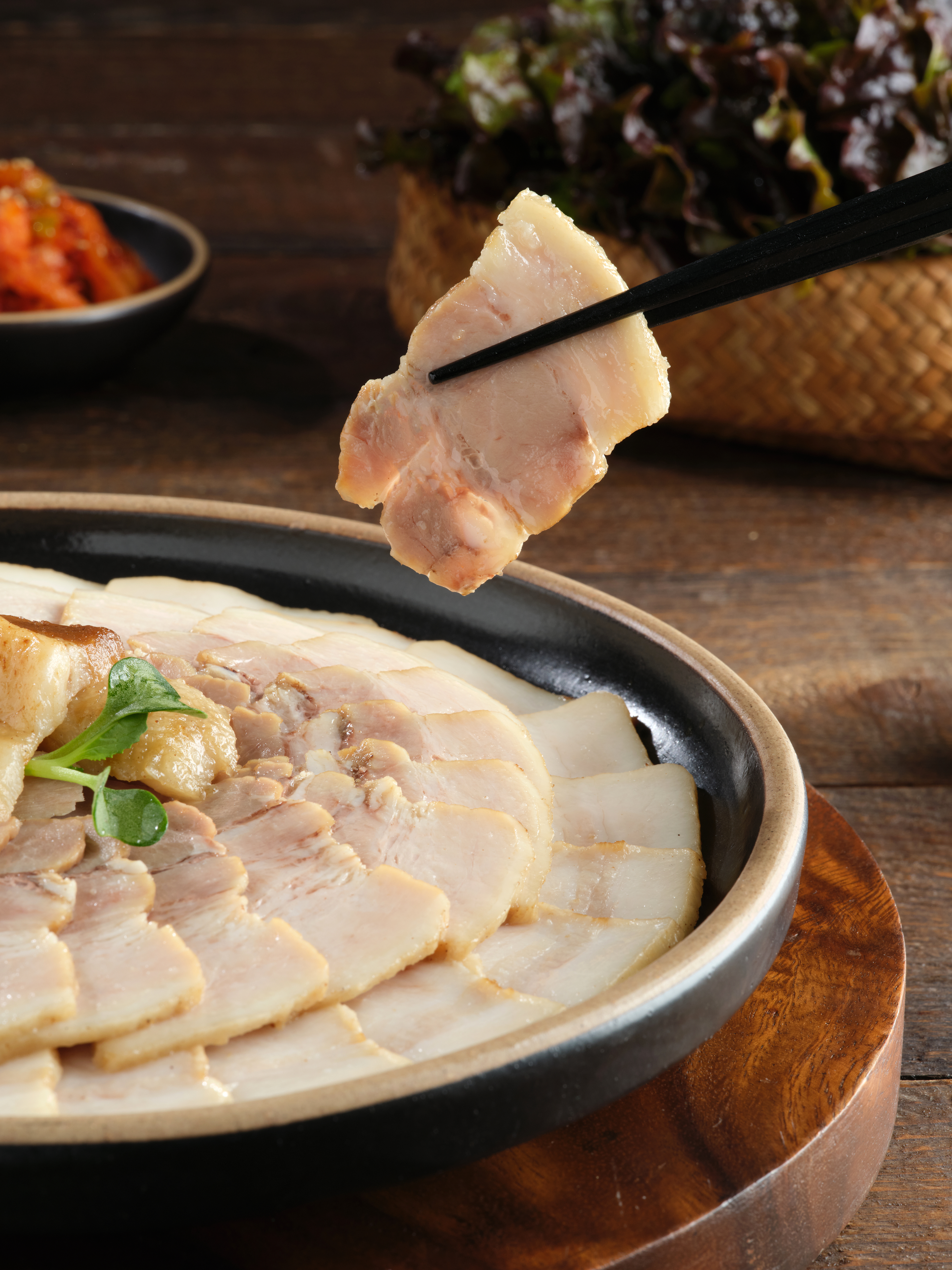 보쌈수육 삼겹수육 끝강족발 삼겹 : 전주맛집 끝강족발