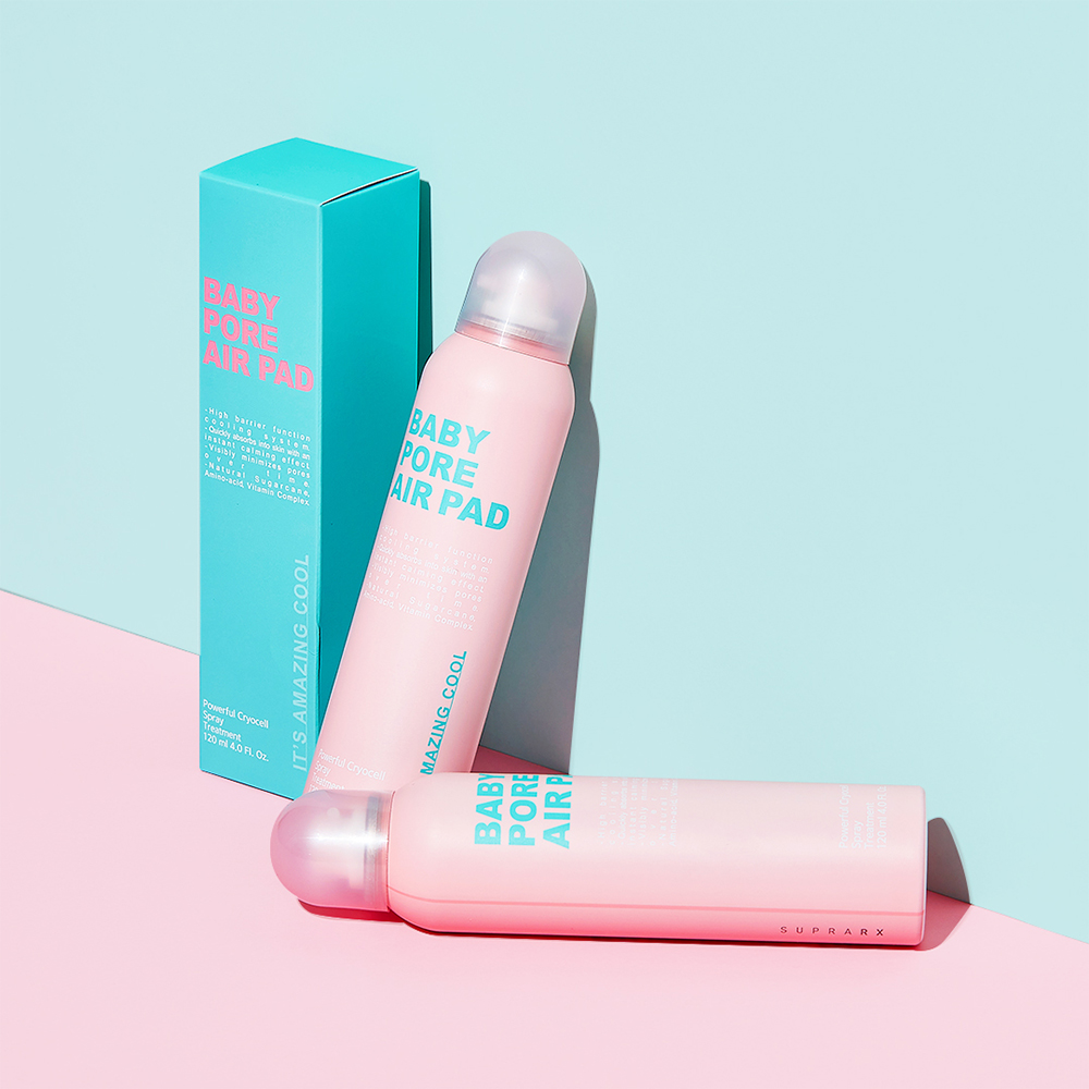 수프라알엑스 포어 에어 아이스 모공패드 올데이 스킨 패드 120ml : 미쁘다희경
