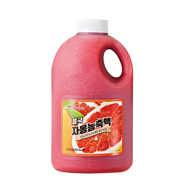 흥국 자몽 농축액 1.5L : 커피다나와