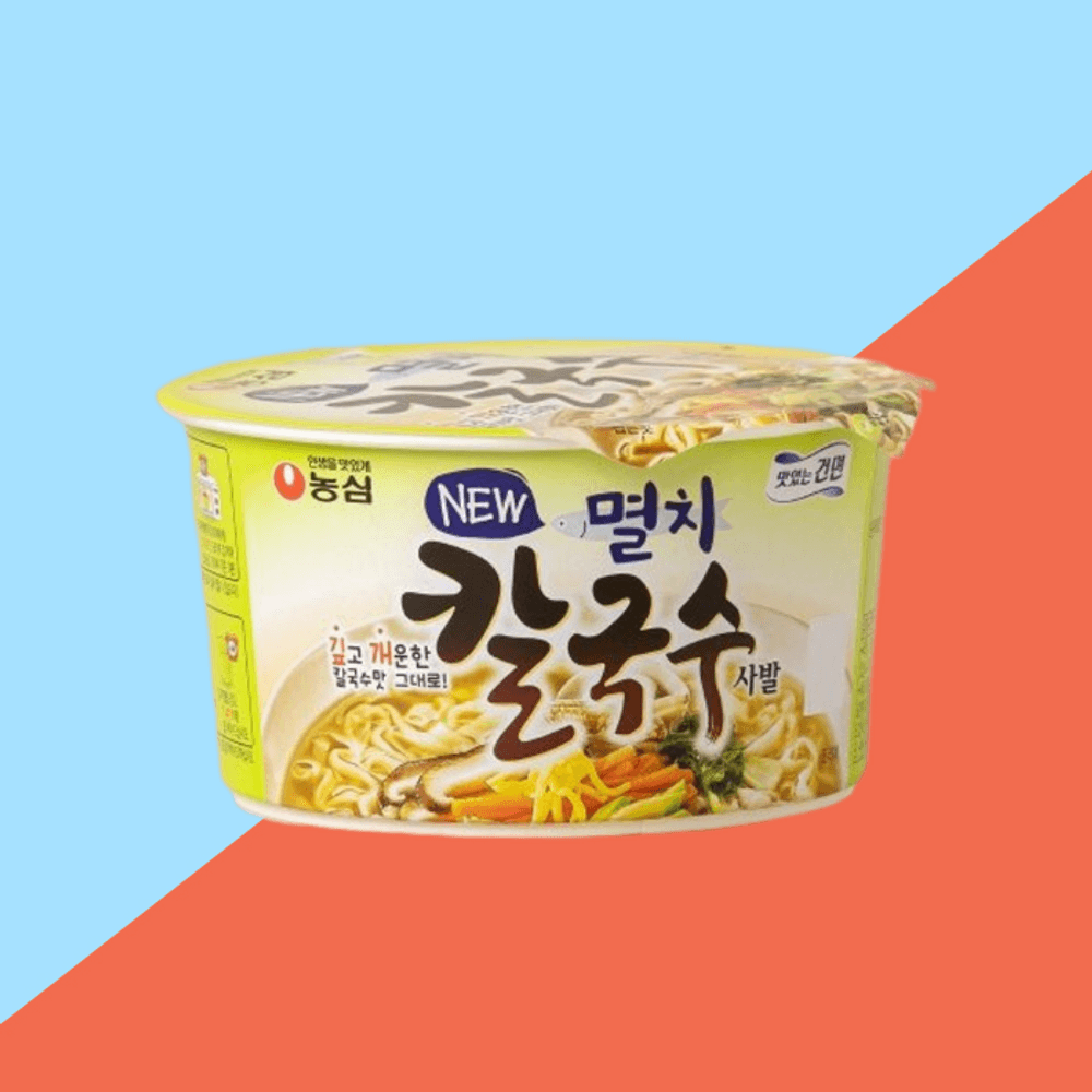 농심 컵라면 멸치칼국수 컵 75g : 보라리빙