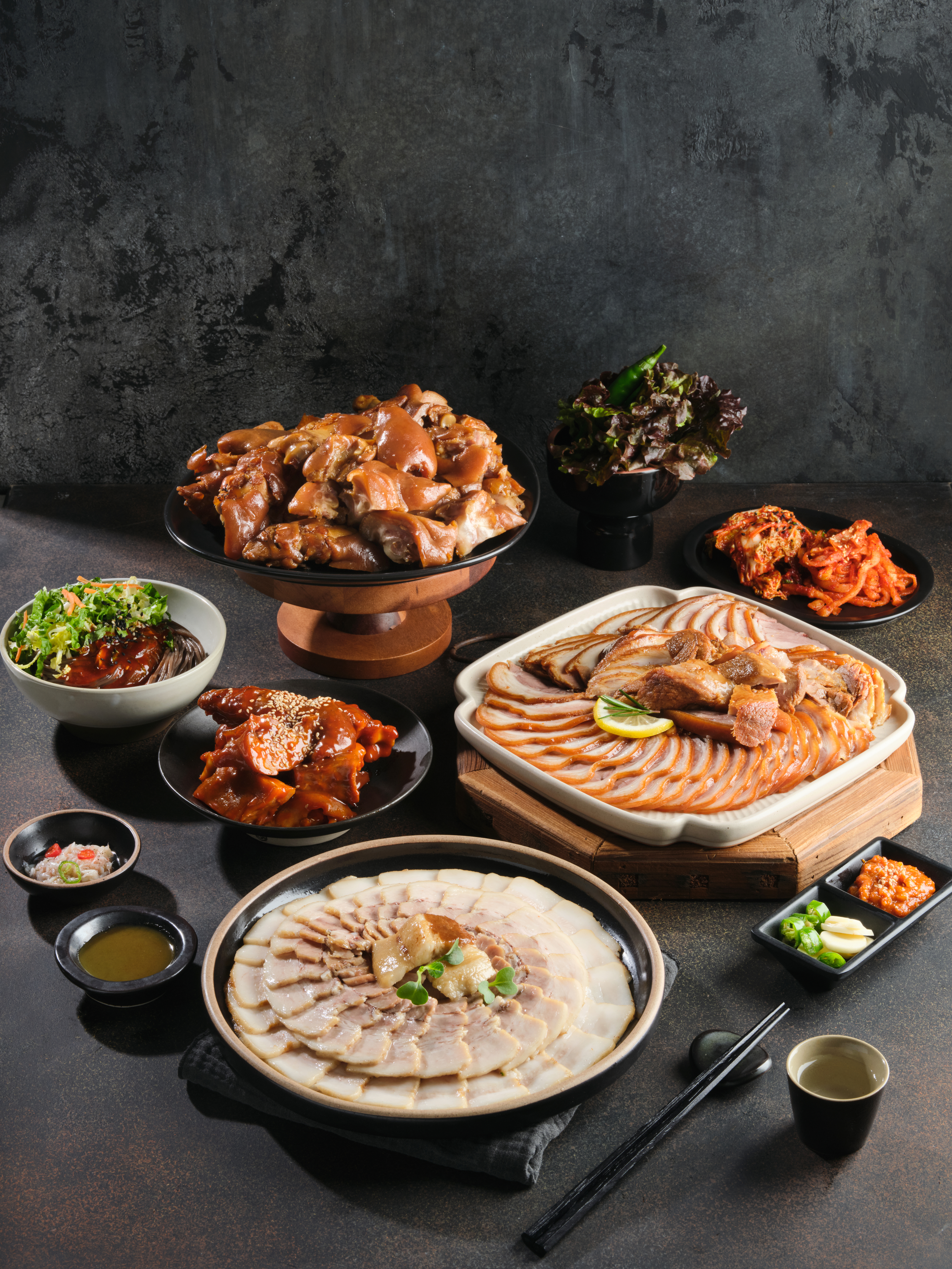 끝강 족발 미니족 국산 냉장 앞다리 수제 미니족발 : 전주맛집 끝강족발