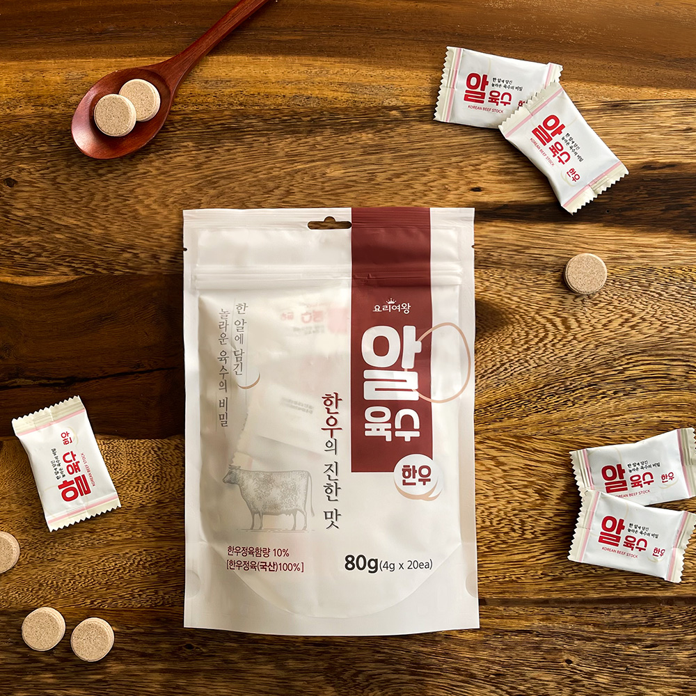 두레생협 코인육수 70g (3.5gX20알) 알육수 한우 사골 해물 육수 : 서울북부두레생협