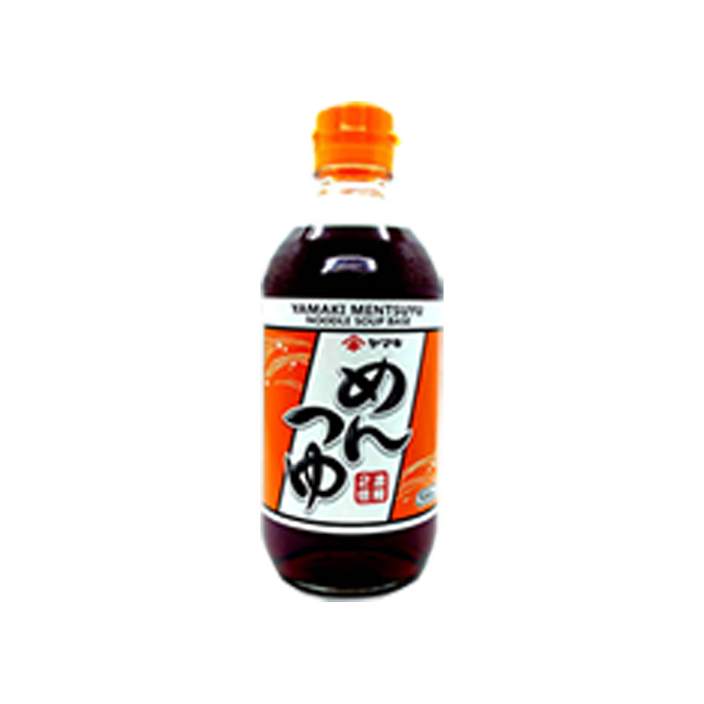 부드러운 쯔유 야마끼 멘쯔유 간장 500ml 일본 나베 소스 샤브 재료 : 스페셜티푸드마켓