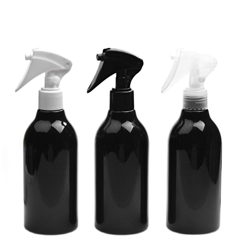 300ML X 20 빈 트리거 펌프 블랙 컨테이너 살롱 이발사 스프레이 병 헤어 미세 미스트 분무기 리필 가능 : CNE