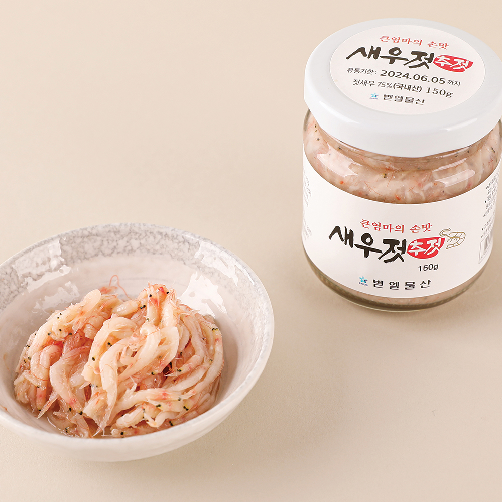 국내산 목포신안 새우젓 큰엄마의손맛 김장용 추젓 : 큰엄마의손맛젓갈