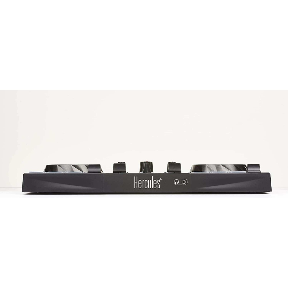 Hercules DJControl Inpulse 200 - DJ 컨트롤러 - 8개의 패드와 사운드 카드가 있는 2개의 데크 : 와이드웨이브