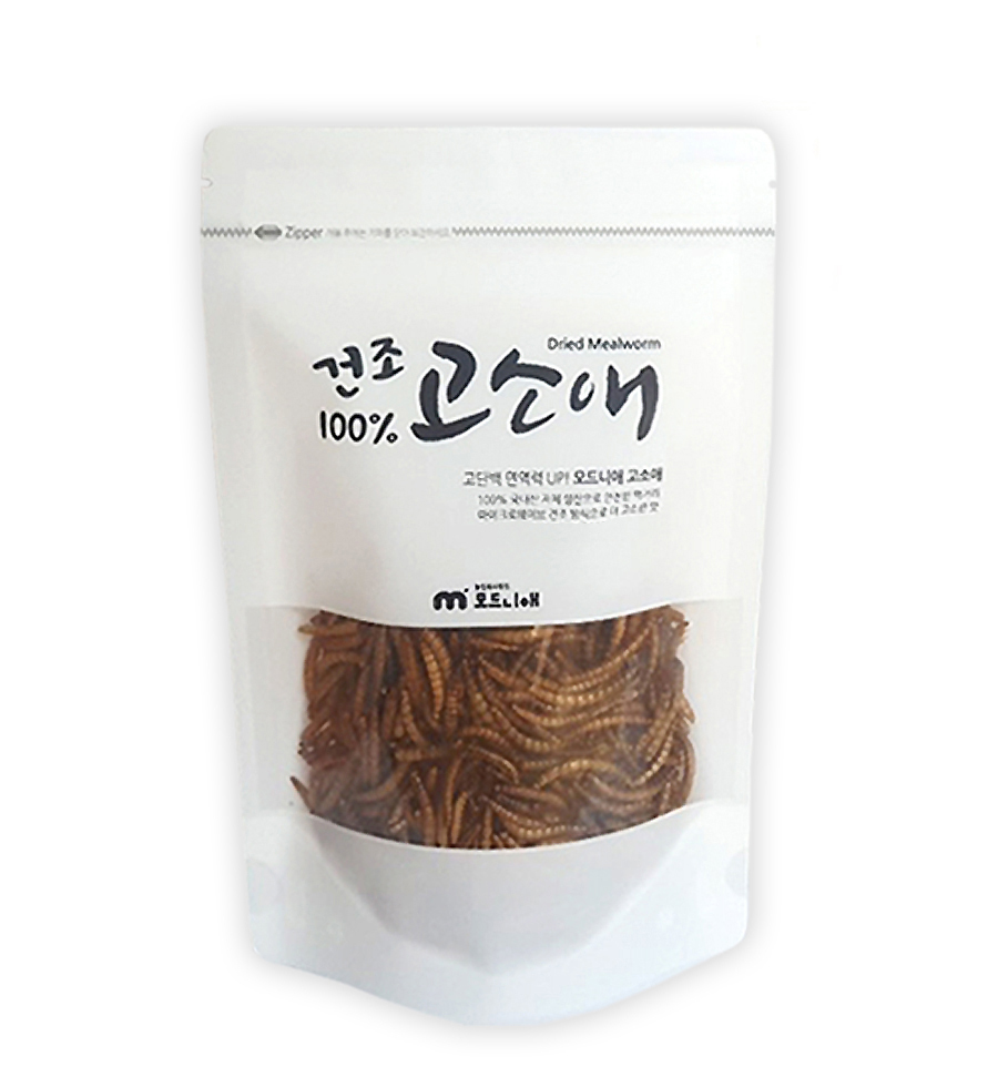 건조고소애 50g 100%국내산 갈색거저리 산지직송 : 모드니애곤충농장
