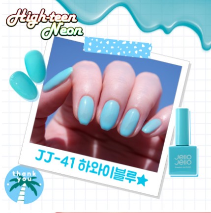 (세트)젤로젤로 하이틴네온 6종 시럽젤 네일컬러 : 아실리뷰티