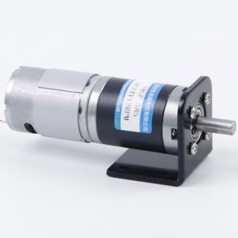 유성 기어 전기 모터 MY28GP-385 브러시 토크 속도 조절 CW CCW DC 12V 24V 28mm : 글로벌코리아기기