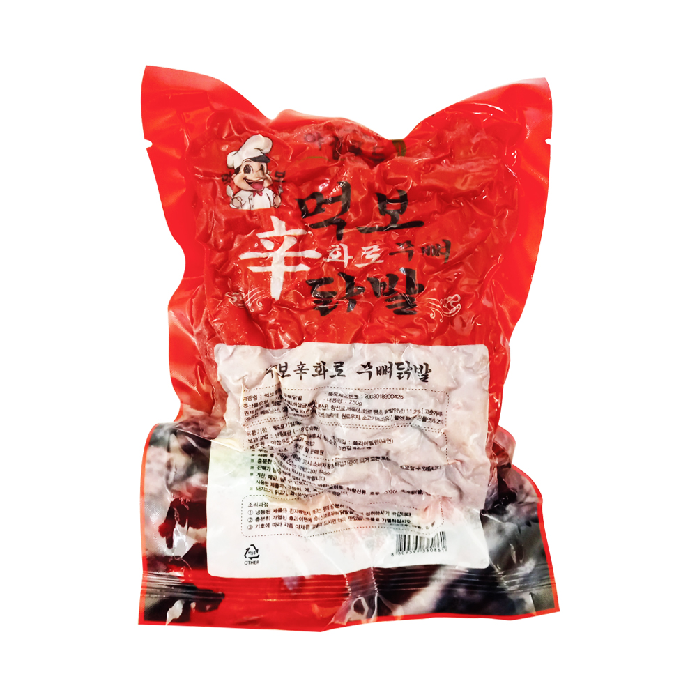 먹보 신화로 무뼈닭발 250g 야참푸드 : 폼푸드