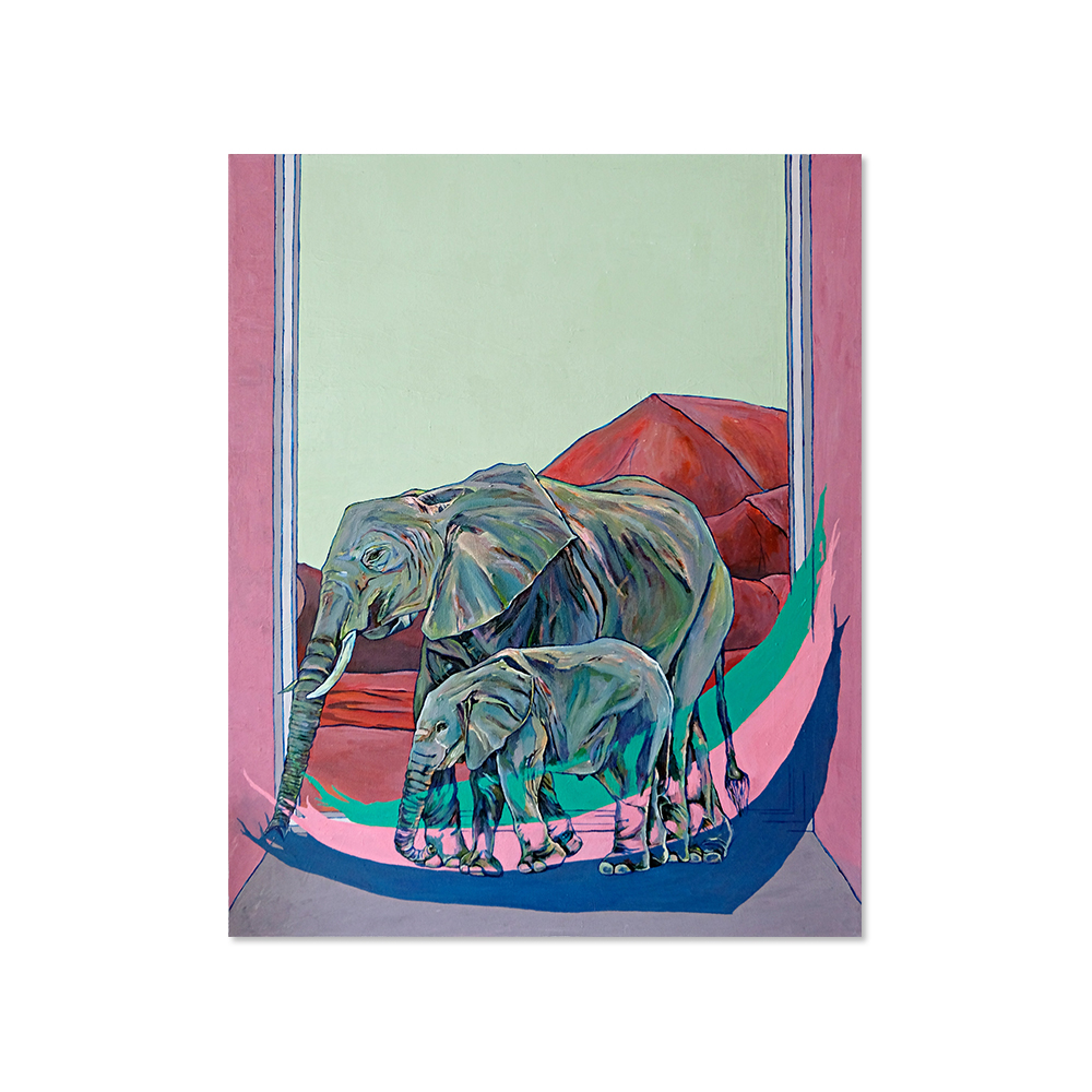 Window_2.0_Elephants, 아나킴 작가 : 퍼블릭 갤러리