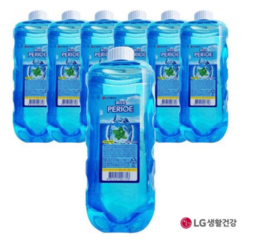 페리오 가글 쿨 1.5L 6개   업소용 대용량 구강청결 리필 디스펜서용 : 제이엘상사