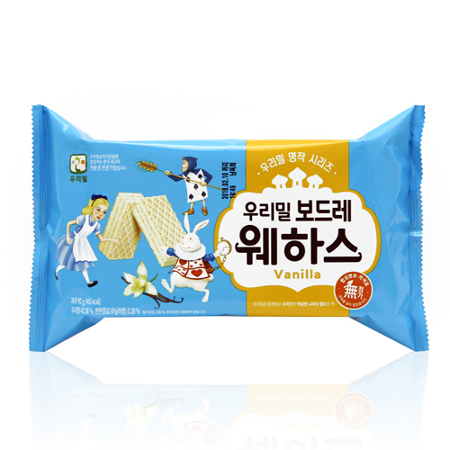 우리밀 보드레 웨하스 80g 바닐라맛 : 아름다운가게 공식스토어