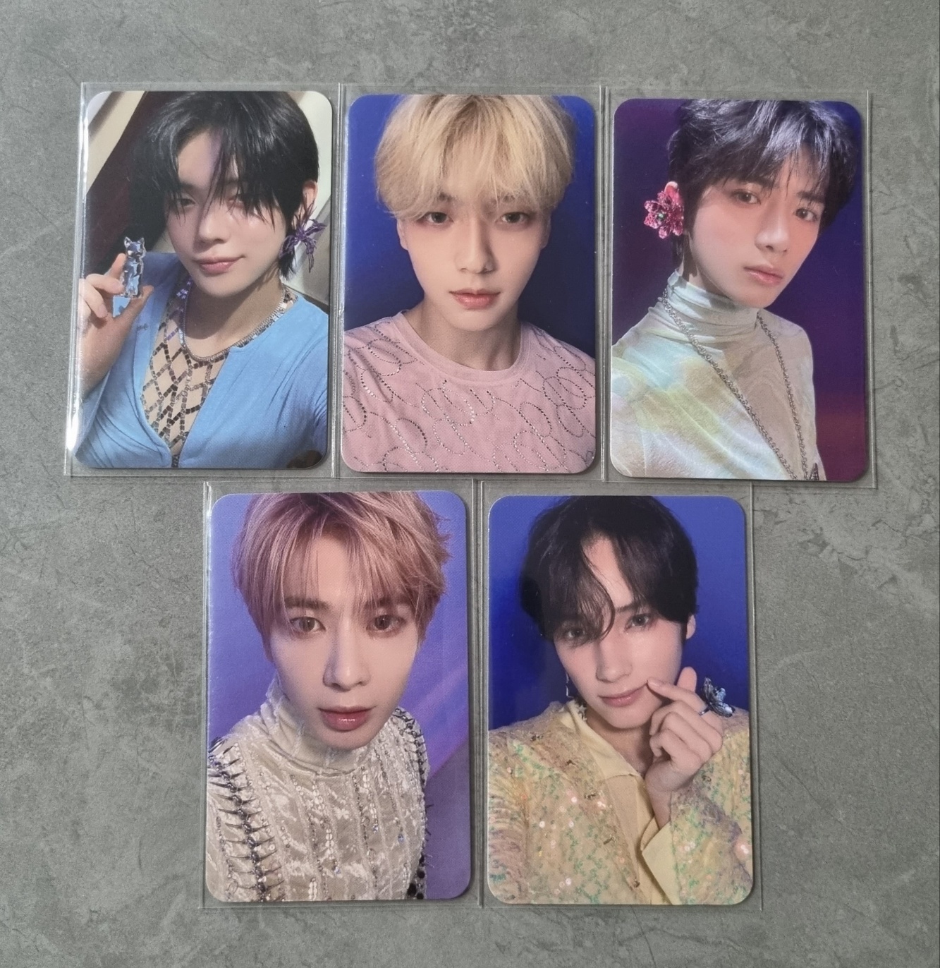 투바투 네이버 쇼핑라이브 네쇼라 수빈 연준 범규 휴닝 태현 일괄 5장 양도 TXT PHOTOCARD 5PCS : 자킴샵