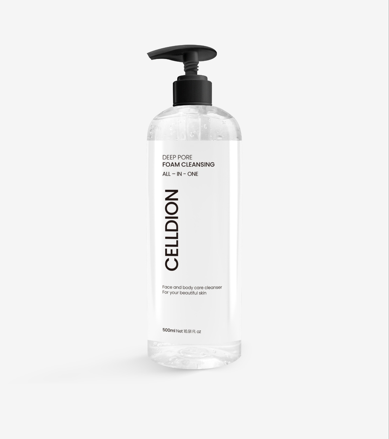 셀디온 딥포어 폼클렌징 올인원 -대용량 폼클렌저 500ml- : 미화당화장품 쇼핑몰