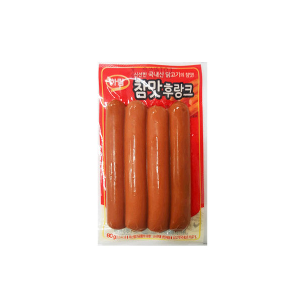 하림 참맛 후랑크 80g : 햇살누리