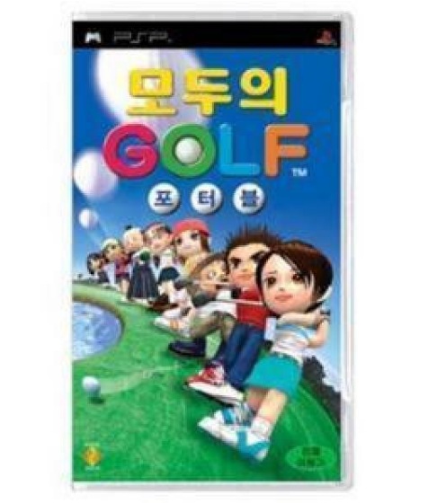 PSP 모두의골프 포터블 정발 중고 : stargameshop
