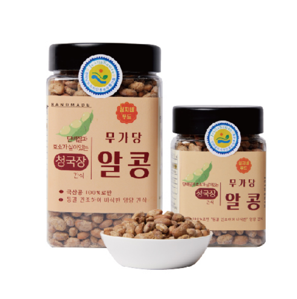 동결건조 청국장 무가당 알콩 270g : 심지네푸드