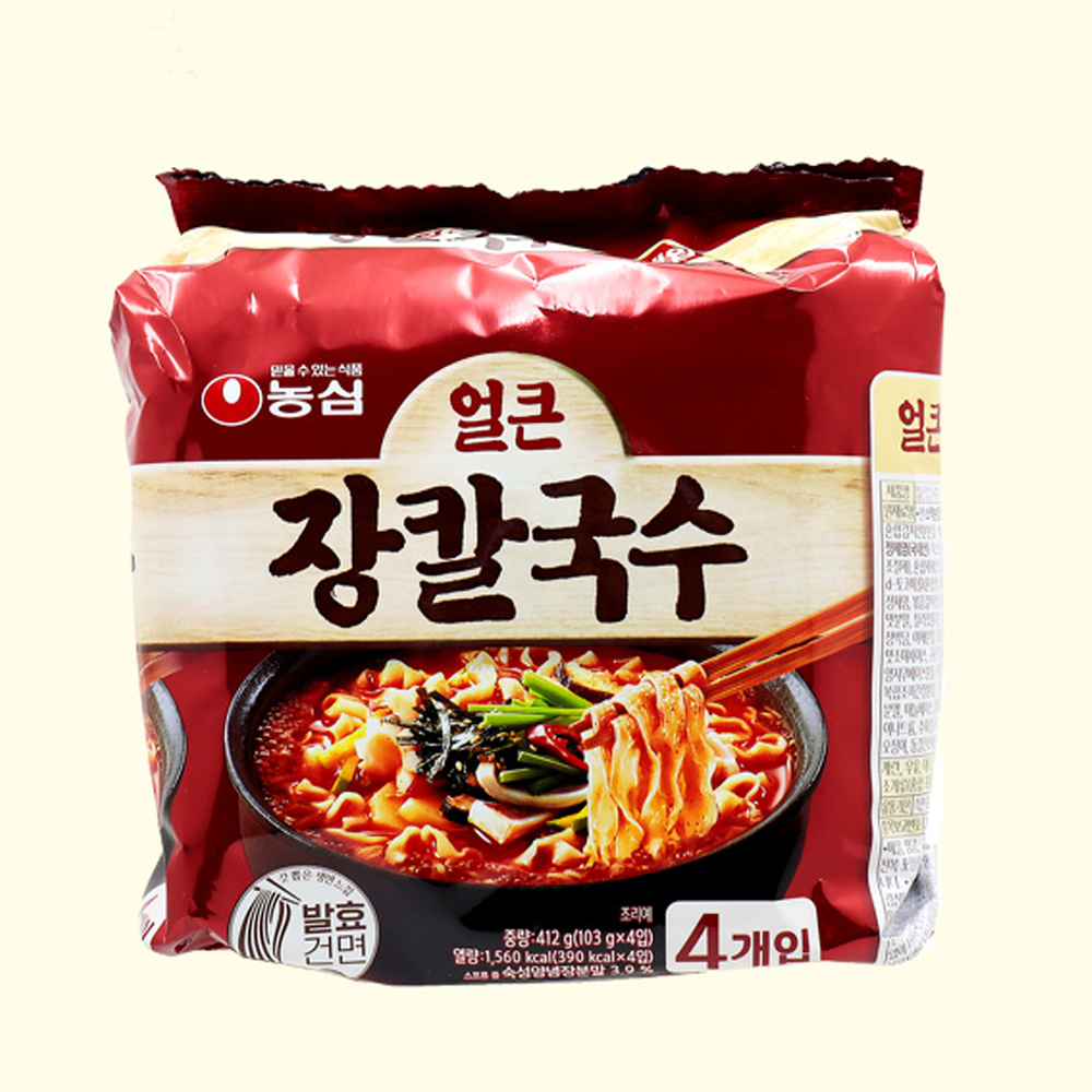 농심 얼큰 장칼국수 64개입 : 청화마트