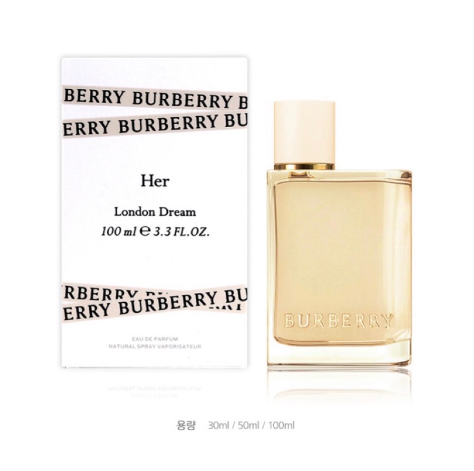 버버리 허 런던 드림 EDP 100ml 레몬 진저 작약 장미 머스크 앰버 : 비타 홈