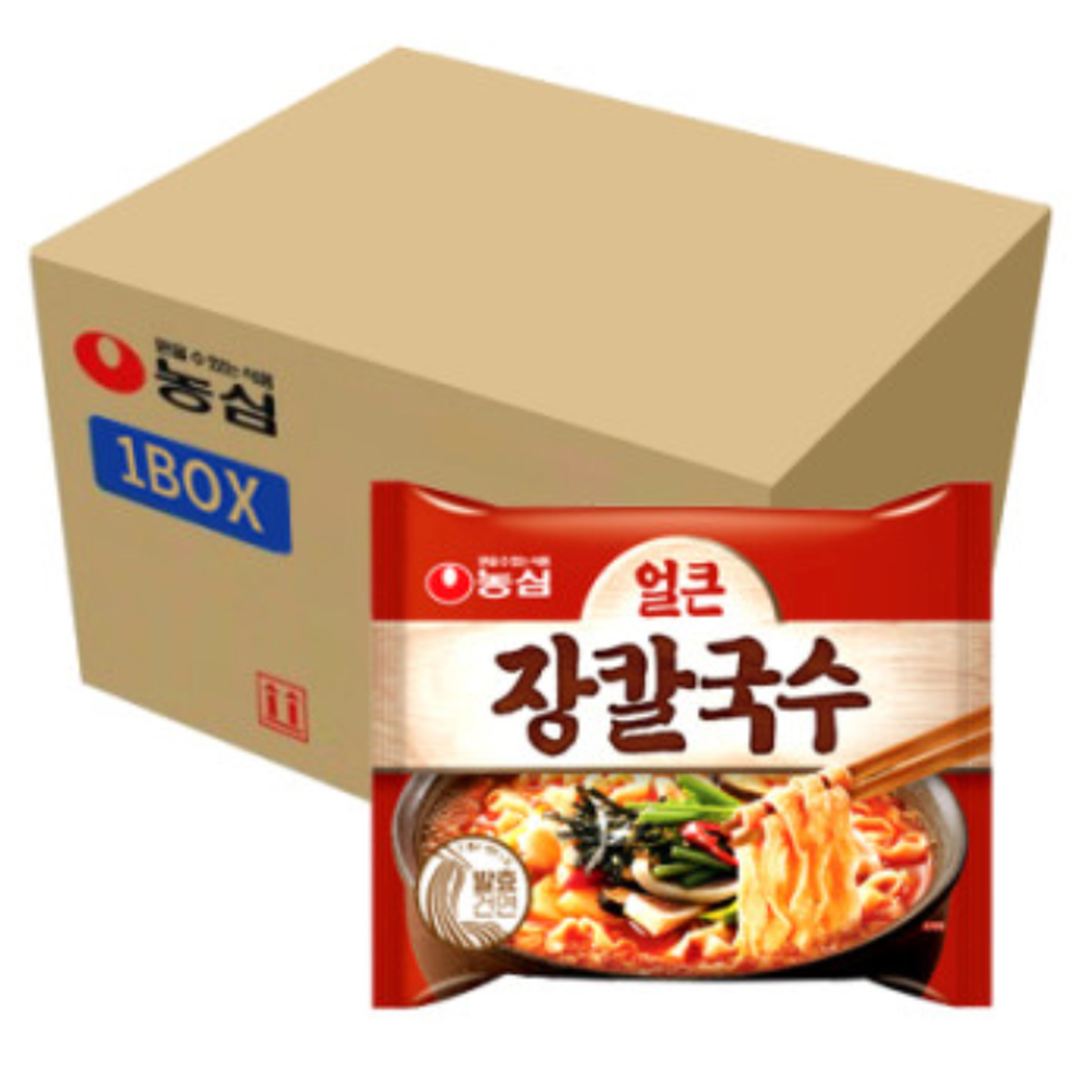 농심 얼큰 장칼국수 32개입 : 청화마트
