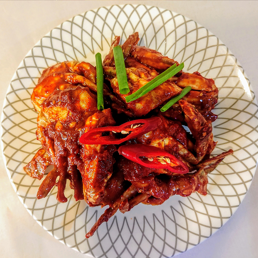 [부천시 배달] 흰밥과 환상의 조합 양념게장 500g [원종 장금이반찬] : 동네시장 장보기