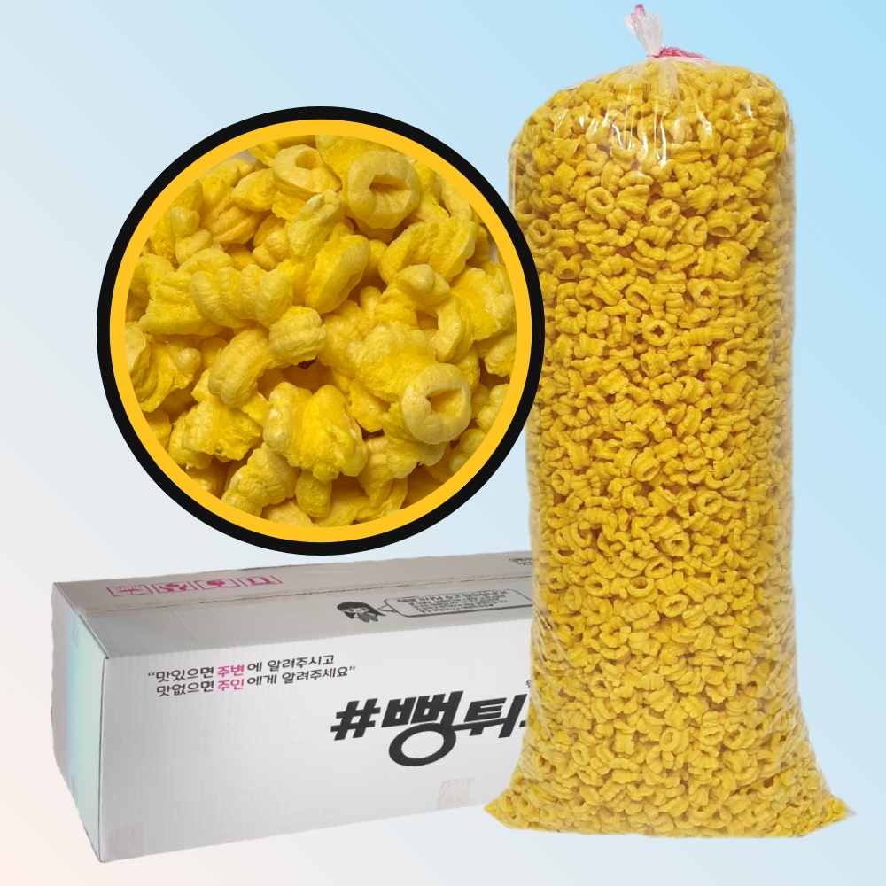 푸름 개나리콘 2.2KG 옥수수콘 개나리과자 : 샵뻥튀기 다이어트당뇨환자