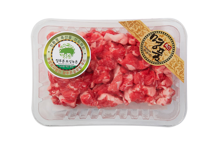 보성녹돈 녹차먹인 프리미엄 돼지고기 정육 400g(찌개용) : 솔직한농부
