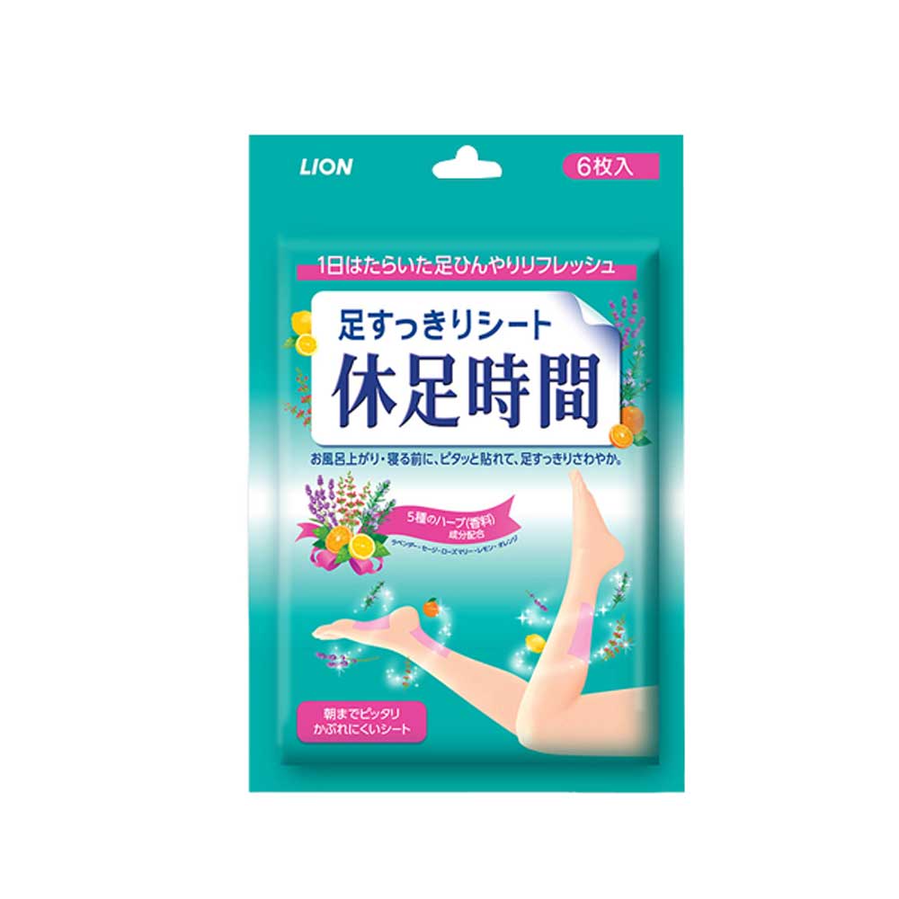 휴족시간 쿨링시트 6매입 : 신세기유통주식회사