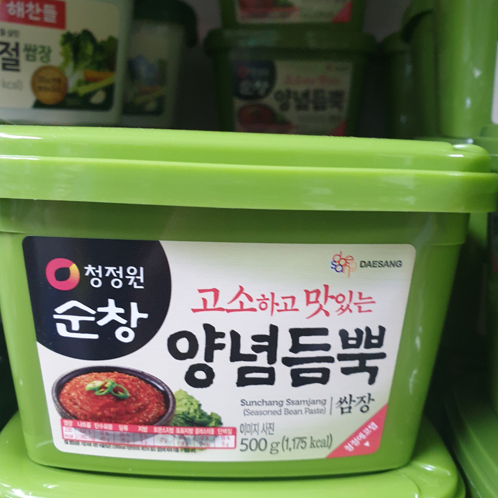 [부천시 배달] 청정원 양념듬뿍쌈장 500g [원종 이편한마트] : 동네시장 장보기