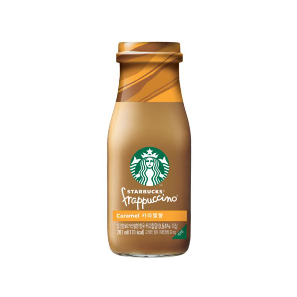 스타벅스 프라푸치노 카라멜향 281ml x 32병 / 커피음료 : 해피해피몰