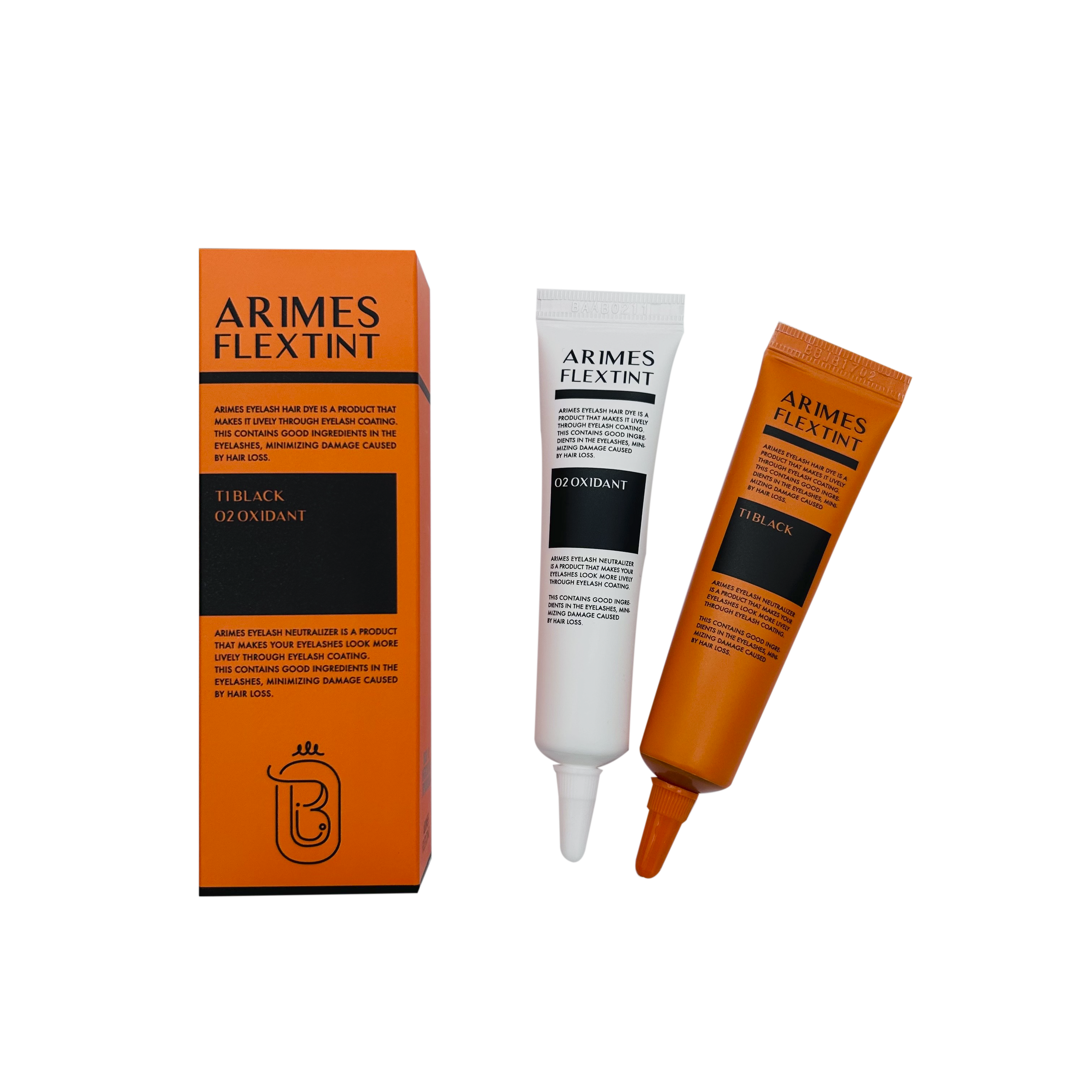 주노뷰티 반하다 아리메스 플렉스틴트 15ml + 립브러쉬 50개  속눈썹염색 틴팅블랙 : 주노뷰티 코스메틱