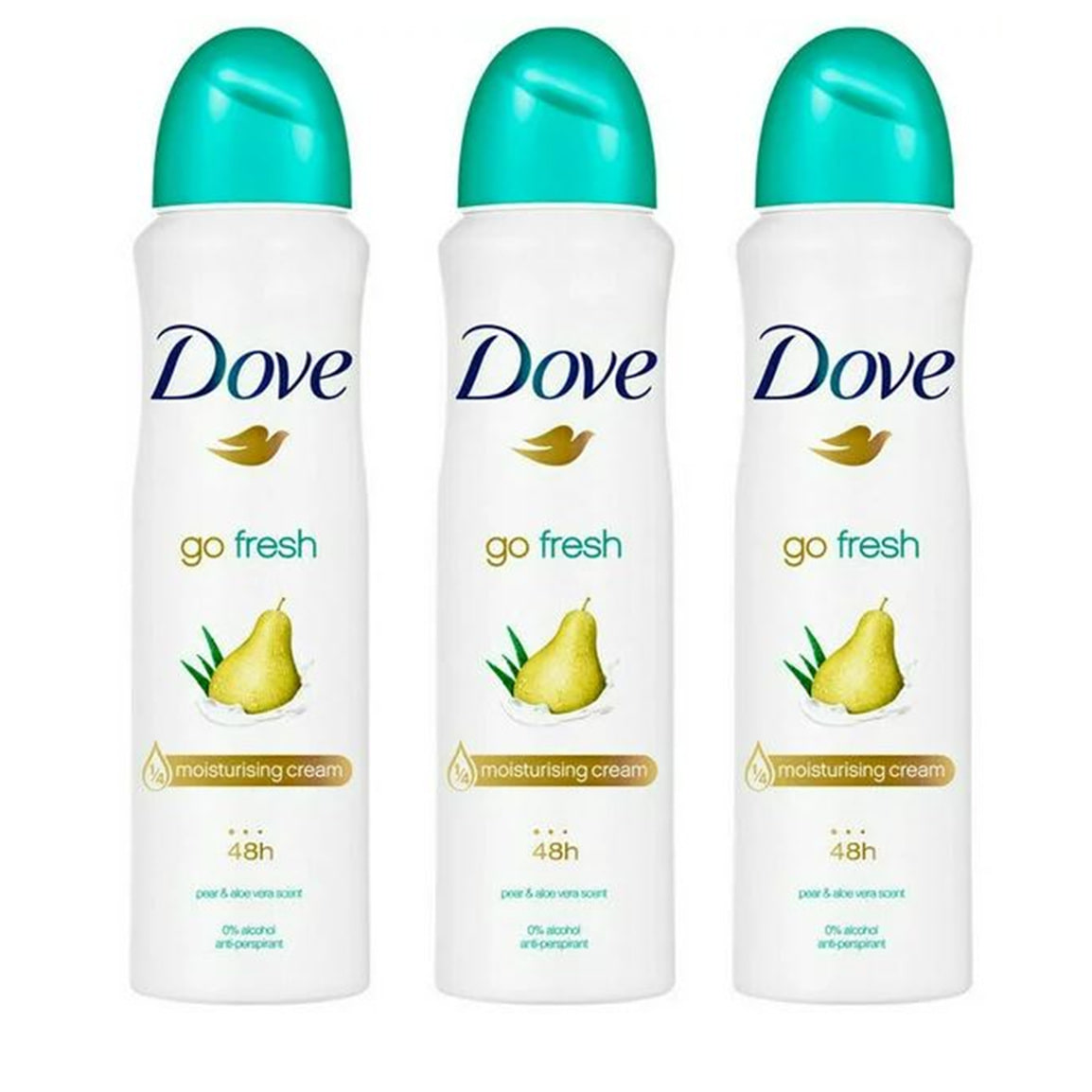 도브 고프레시 페어 알로에 150mL 3개입 : 카멜레마켓