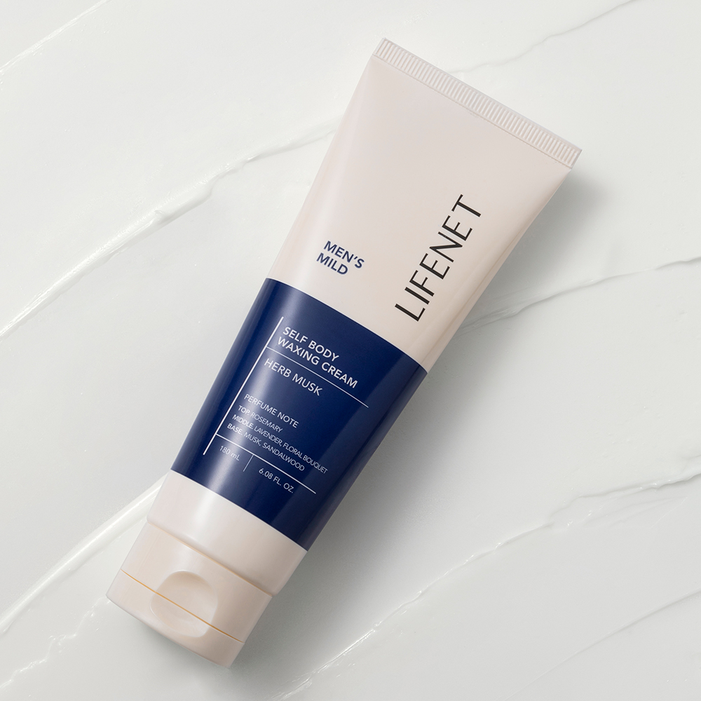 [라이프넷] 저자극 셀프 바디 왁싱 남자 제모크림 180ml 01.맨즈 마일드 : 미팩토리