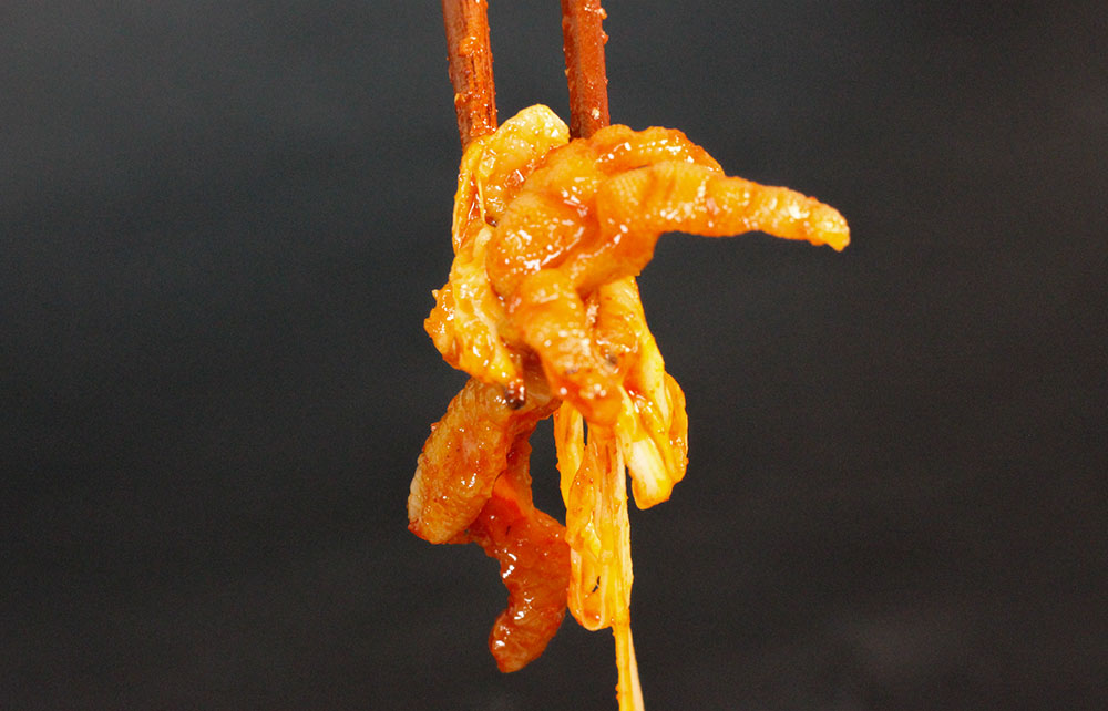 [다솔푸드] 직화구이 불향 매운닭발 순한맛 200g 3팩 + 1팩 : 시식마켓 식후경