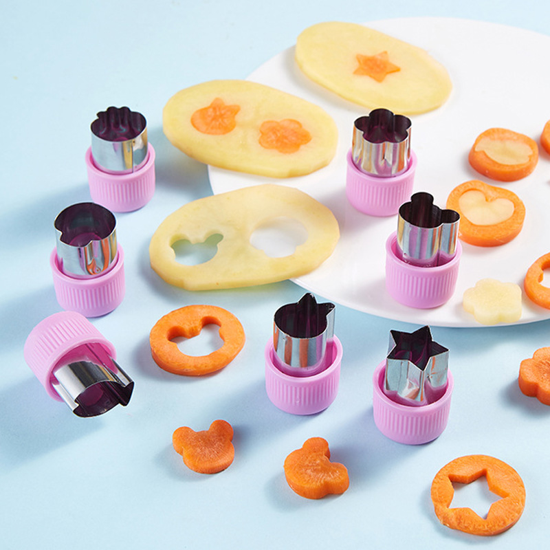 햄치즈 커터 도시락 만들기 별 꽃 치즈 야채 모양틀 쿠키 찍기 틀 : 사러GO