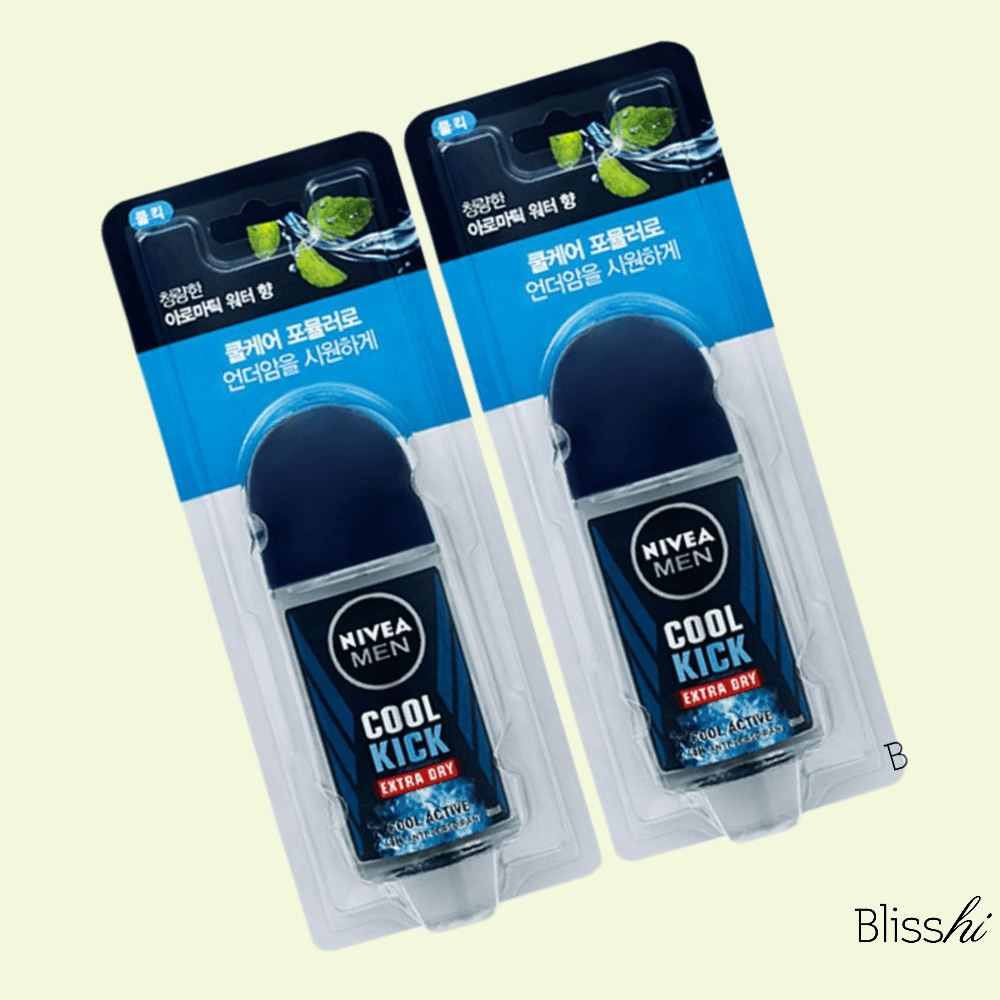 니베아 데오드란트 롤온 맨 쿨킥 50ml 2개 : 블리스하이