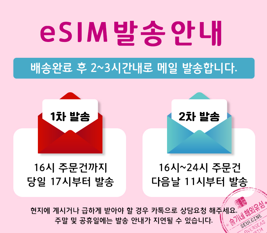 유럽 eSIM 데이터 매일300MB-20GB 프랑스 스페인 e심 이심 : 슬기네 해외유심