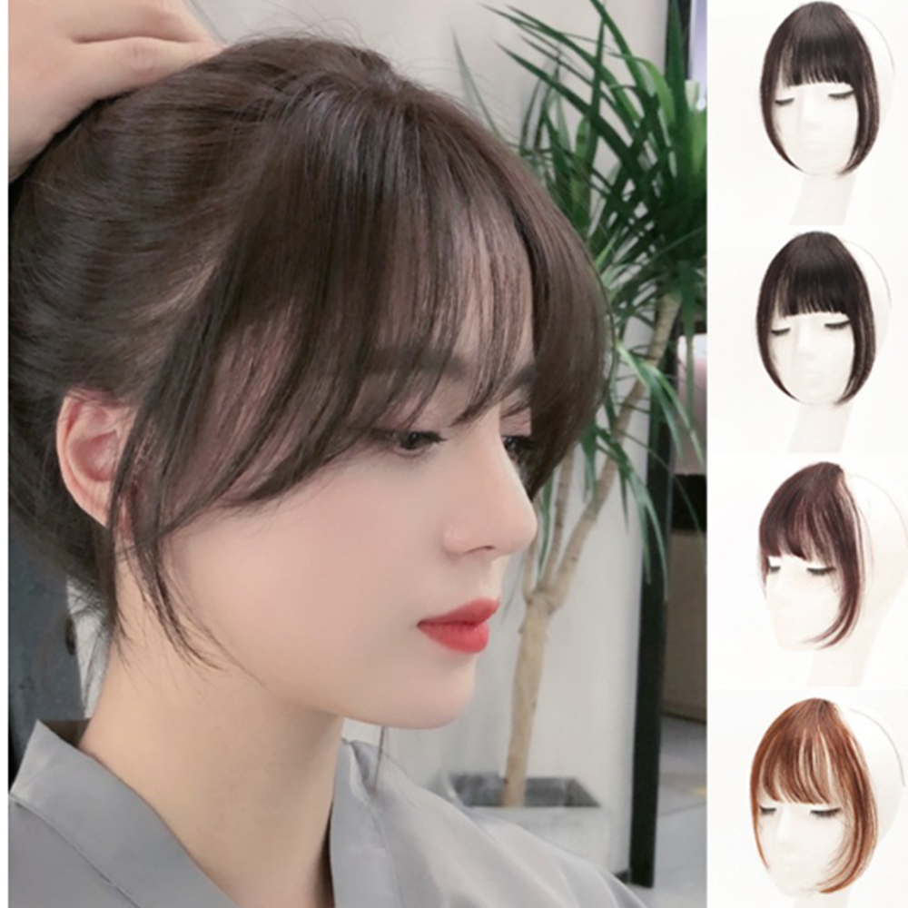 앞머리연장 여우가발 붙임머리 앞머리 부분가발 : 거문고